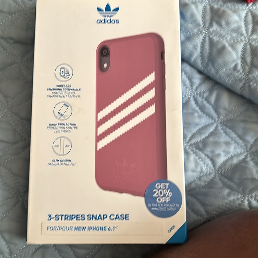 ADIDAS 3 STRIPES SNAP CASE FOR IPHONE XR - Picture 2 of 4